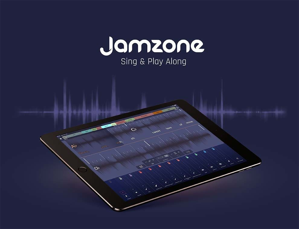 can you export songlist in jamzone on ipad